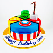 Avengers Assemble Cake