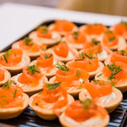 Smoked Salmon Canape