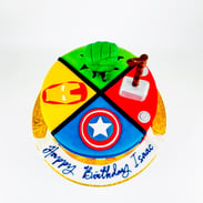 Avengers Assemble Cake
