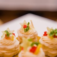 Caviar & Cream Cheese Canape