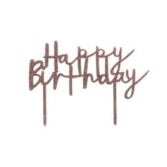 'Happy Birthday' Cake Topper