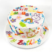 Graffiti Cake