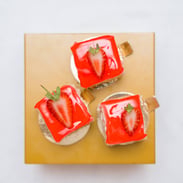 Mini Strawberry Gateaux