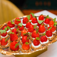Strawberry Granola Pots