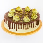 Vegan Pistachio Frosting Cake