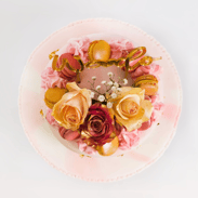 Marble Macaron Cake
