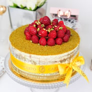 Pistachio Honey Cake