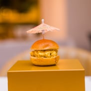 Coronation Chicken Sliders 
