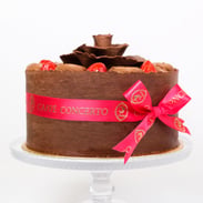 Strawberry & Chocolate Gateaux