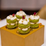 Vegan & Gluten Free Pistachio mini-cakes