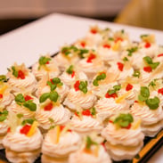 Caviar & Cream Cheese Canape