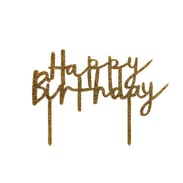 'Happy Birthday' Cake Topper