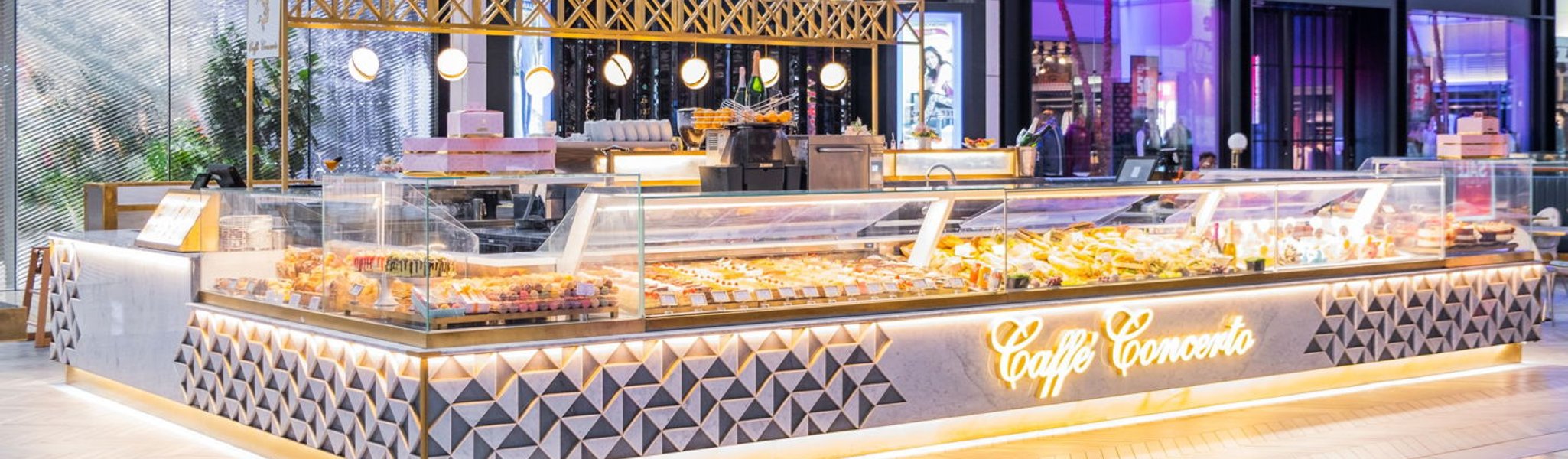 Caffè Concerto Balcony Westfield in London