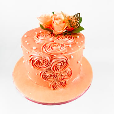 Peachy Pearls & Petals