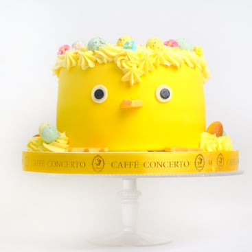 Yellow Easter Cake