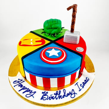 Avengers Assemble Cake