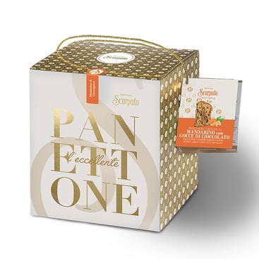 Scarpato Panettone Mandarino e Cioccolato 1Kg