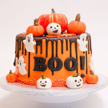 Haunted Pumpkin Patch Cake