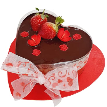  Chocolate Mousse Heart
