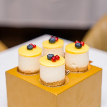 Mini Lemon Cheesecake