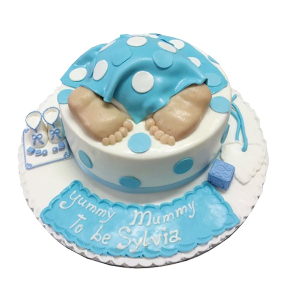 Baby Feet Cake