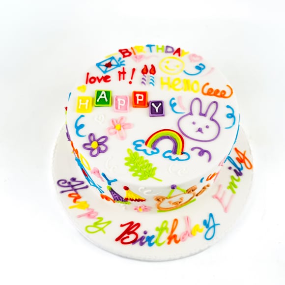 Graffiti Cake