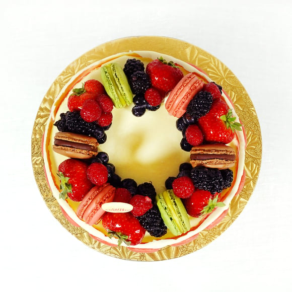 Macaron on Mousse