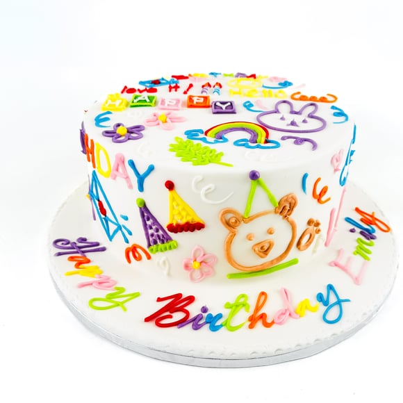 Graffiti Cake