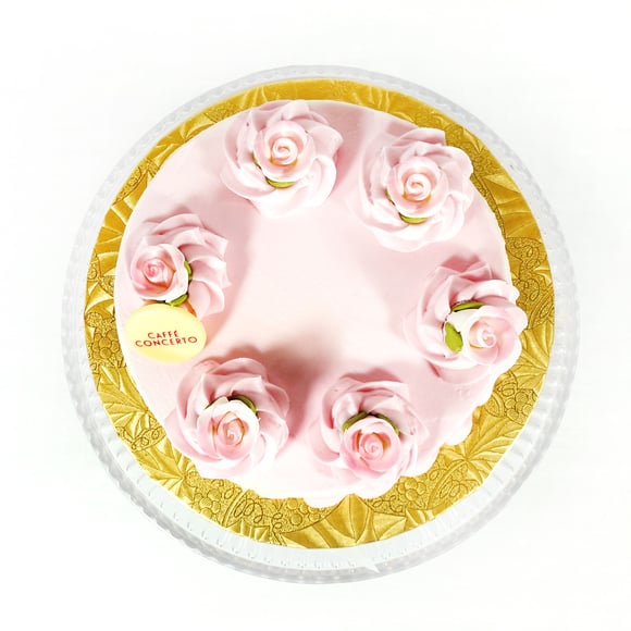 Pink Flower Cake