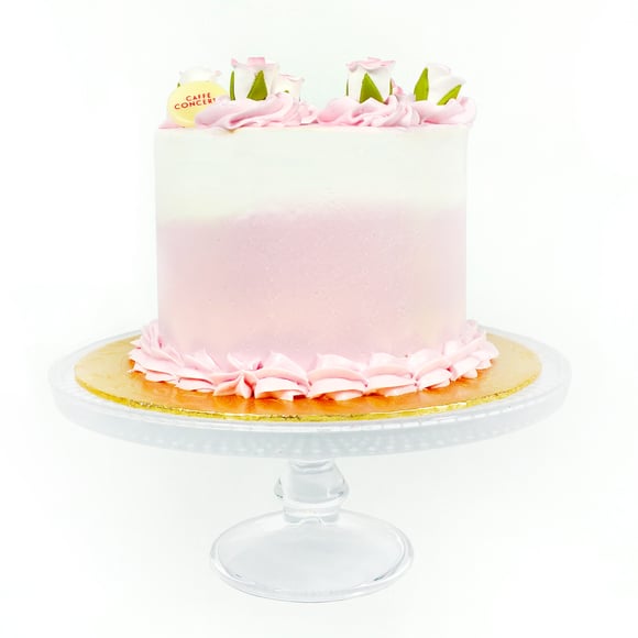 Pink Flower Cake