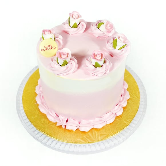 Pink Flower Cake