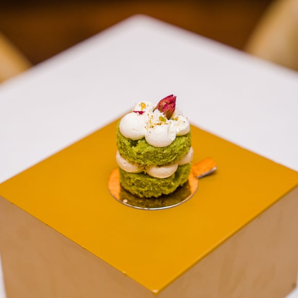 Vegan & Gluten Free Pistachio mini-cakes