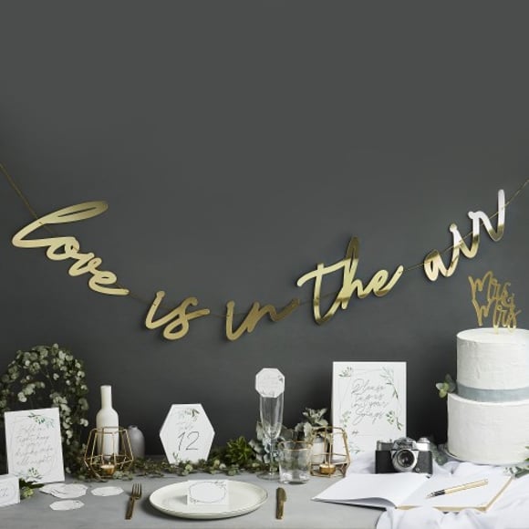 'Love is in the air' Banner