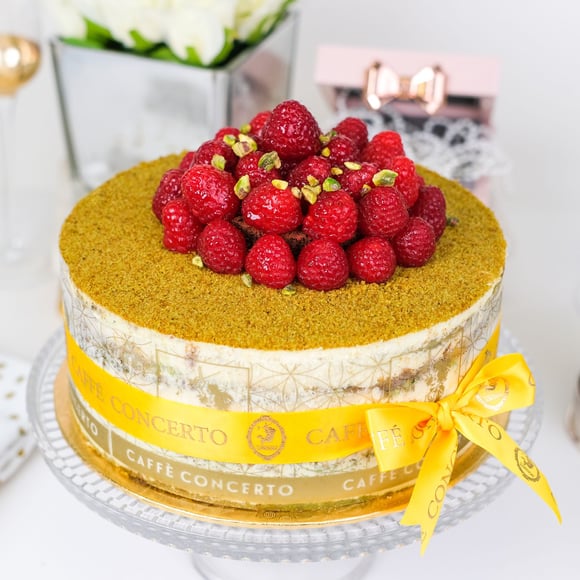 Pistachio Honey Cake