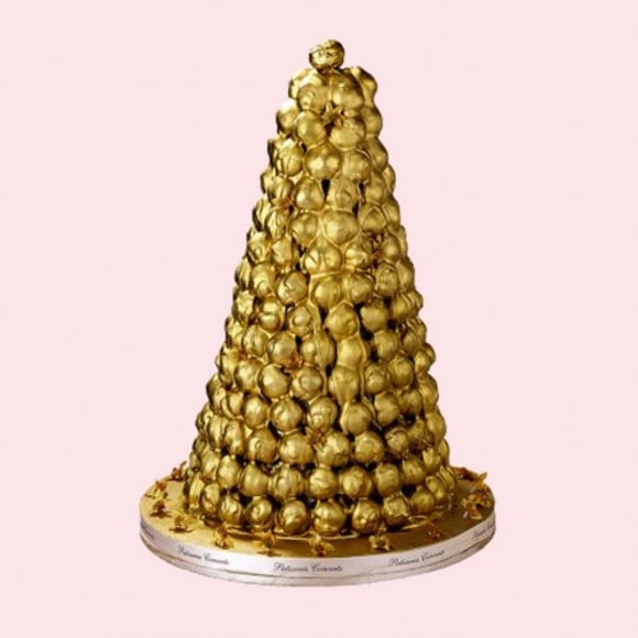 Gold Profiterole