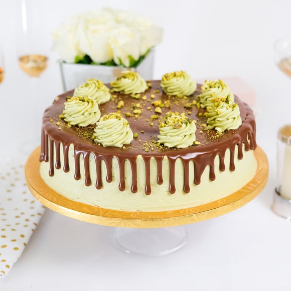 Vegan Pistachio Cake | Dairy-Free Birthday Cake Delivery