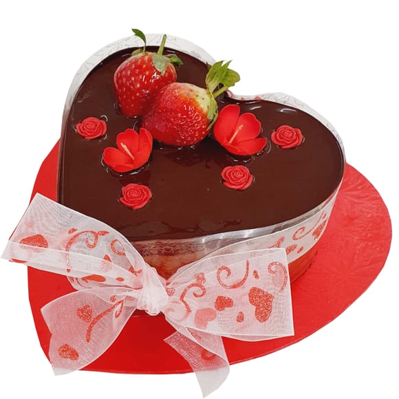  Chocolate Mousse Heart
