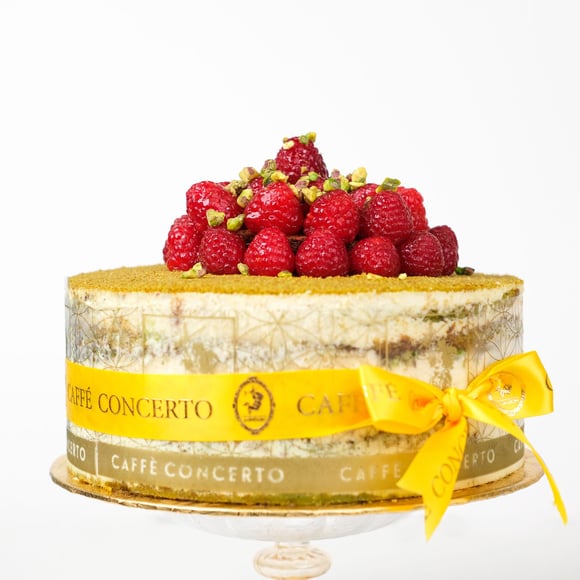 Pistachio Honey Cake