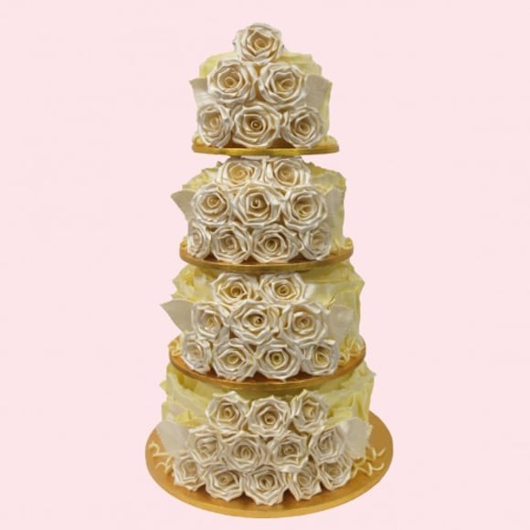 Roses on the Tiers